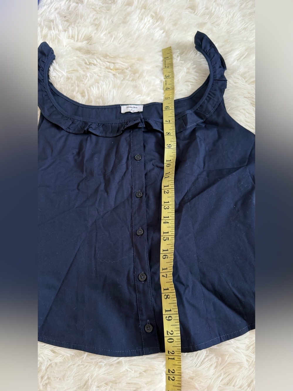 Aritzia Sunday Best Glenda Poplin Top - Picture 8 of 8